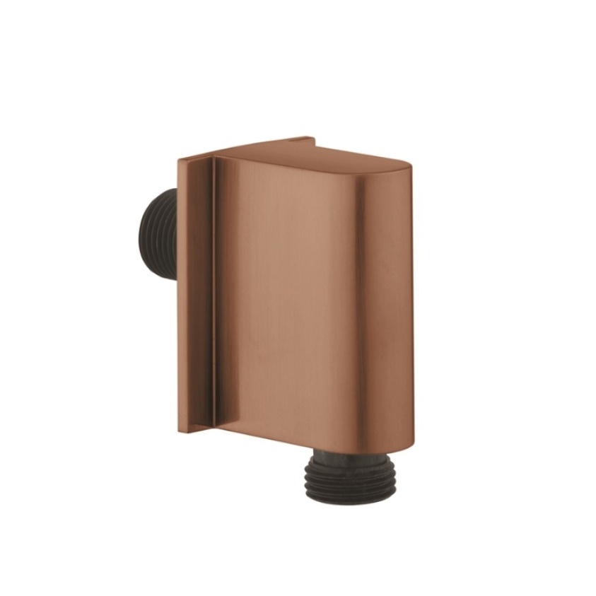 Product Cut out image of the Crosswater MPRO Brushed Bronze Wall Outlet